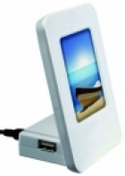 USB- разветвитель с фоторамкой и мигающей подсветкой (длина провода 93см)