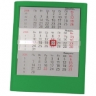 Календарь настольный, цвет - зеленый